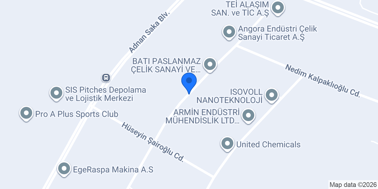 BATI RUBBER COMPOUND POLİMER A. Ş. konumu