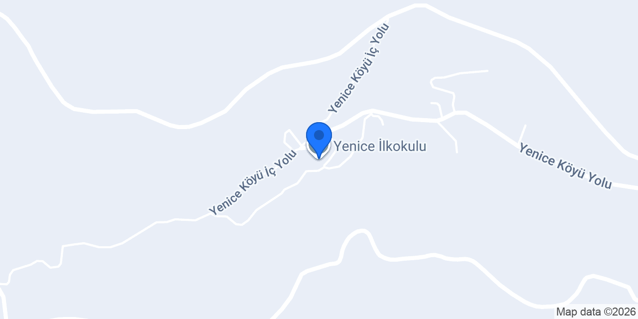 Yenice İlkokulu konumu