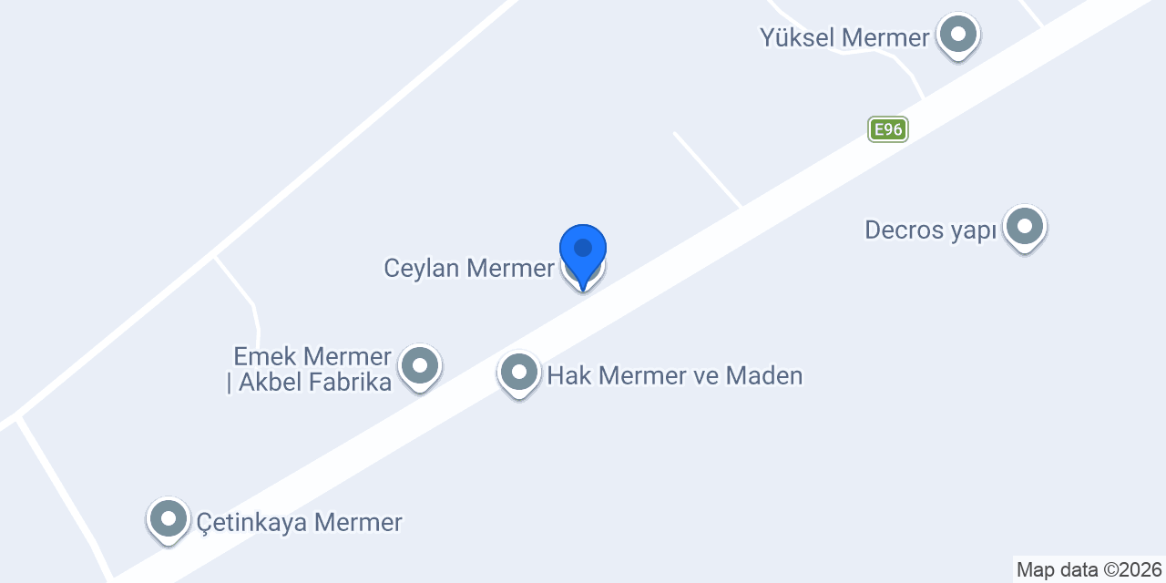 Ceylan Mermer konumu