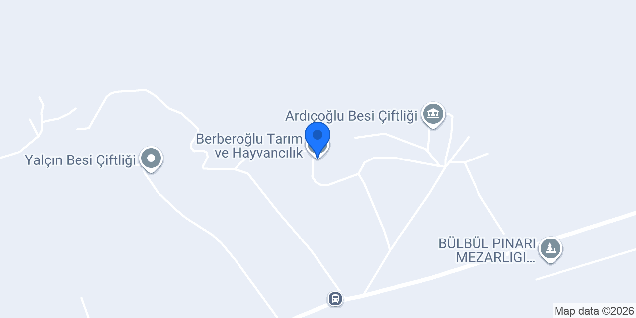 Berberoğlu Tarım ve Hayvancılık konumu