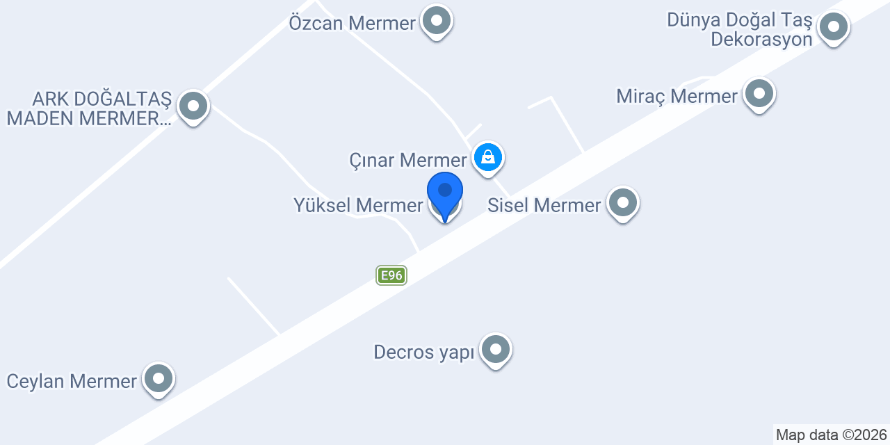 Yüksel Mermer konumu