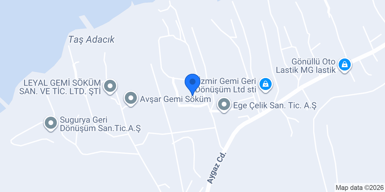 Metaş Gemi Söküm San. Tic. A.Ş. konumu