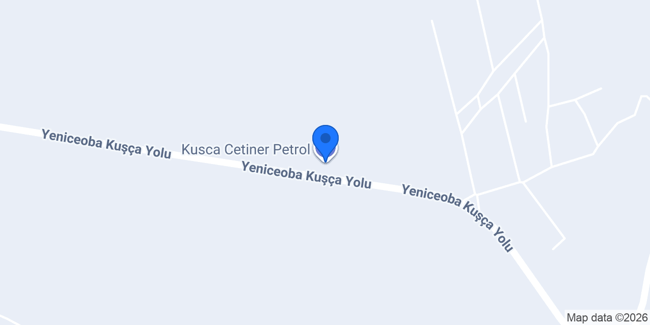 Kusca Cetiner Petrol konumu