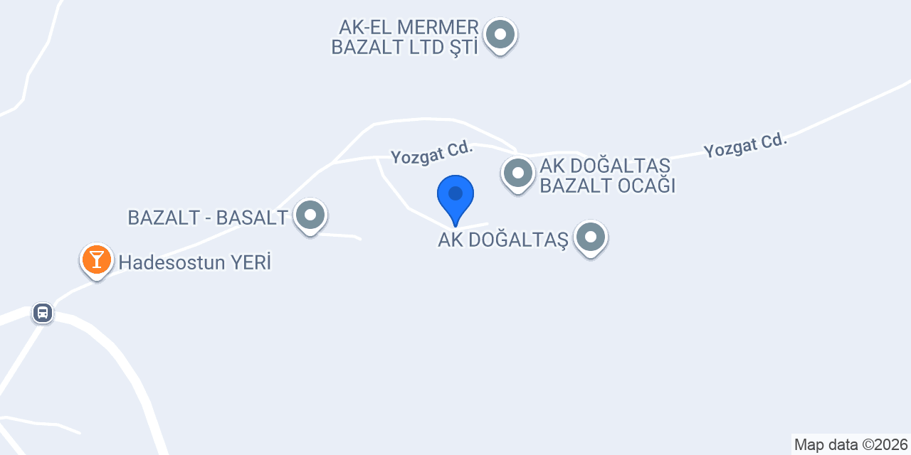 AK DOĞALTAŞ konumu