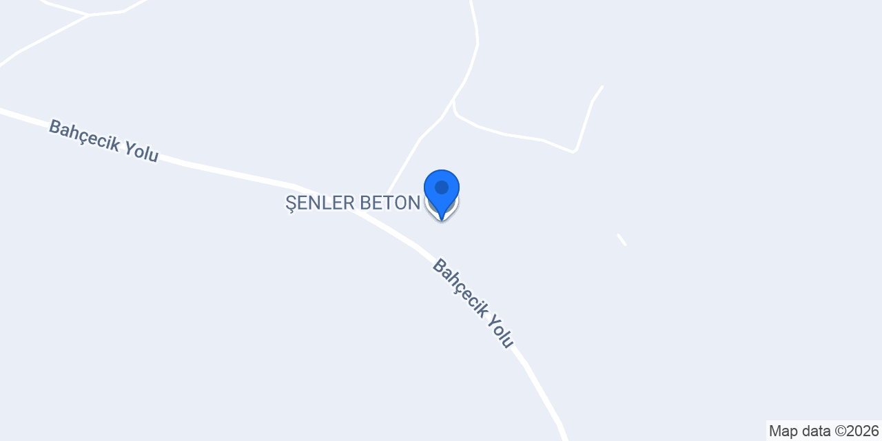 ŞENLER BETON konumu