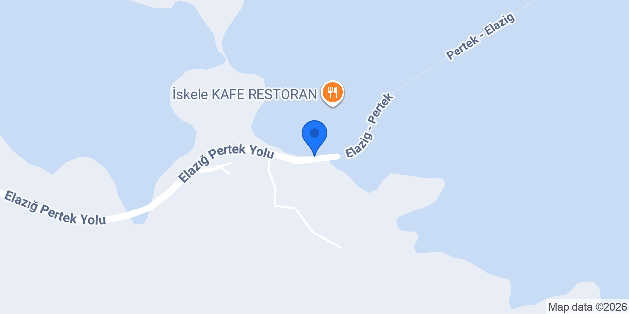 Pertek tekne turu konumu