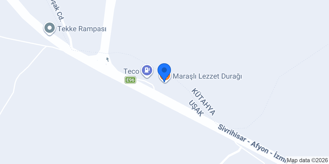 Maraşlı Lezzet Durağı konumu