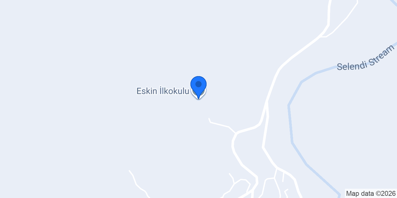 Eskin İlkokulu konumu