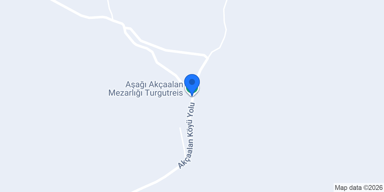 Akçaalan Köyü Muhtarlığı konumu