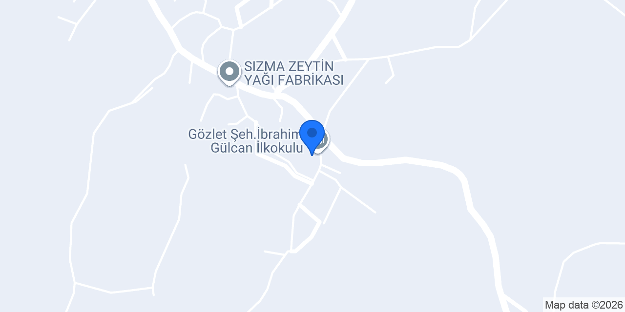 Gözlet Şeh.ibrahim Gülcan İlkokulu konumu