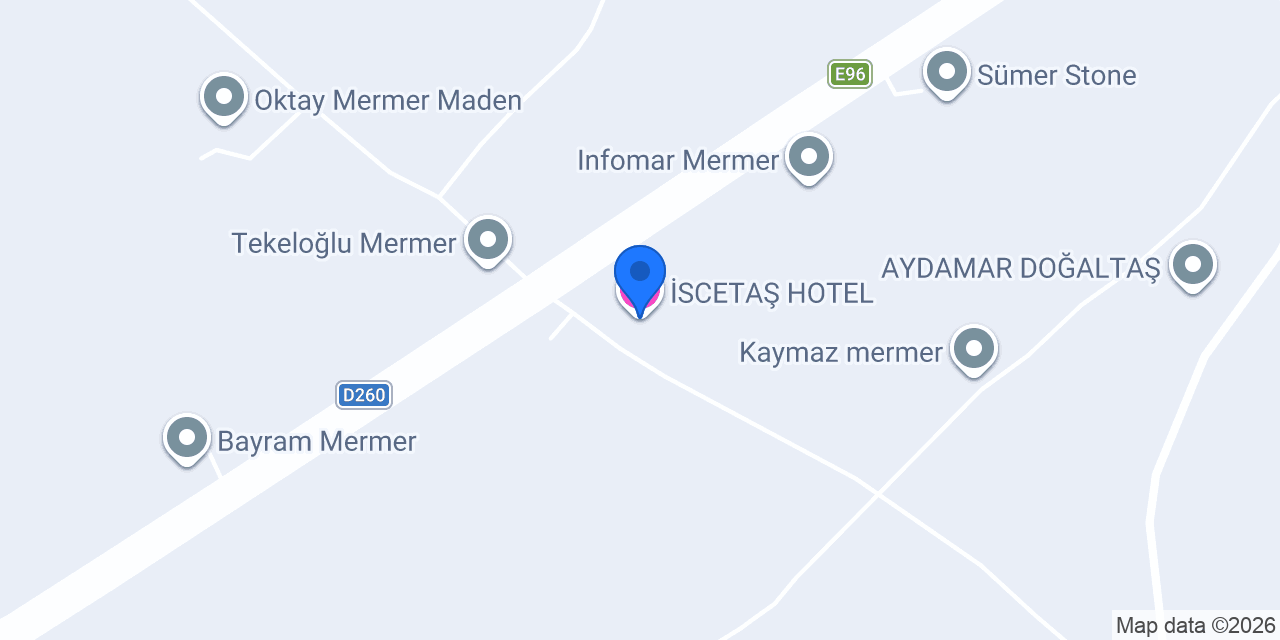 İSCETAŞ HOTEL konumu