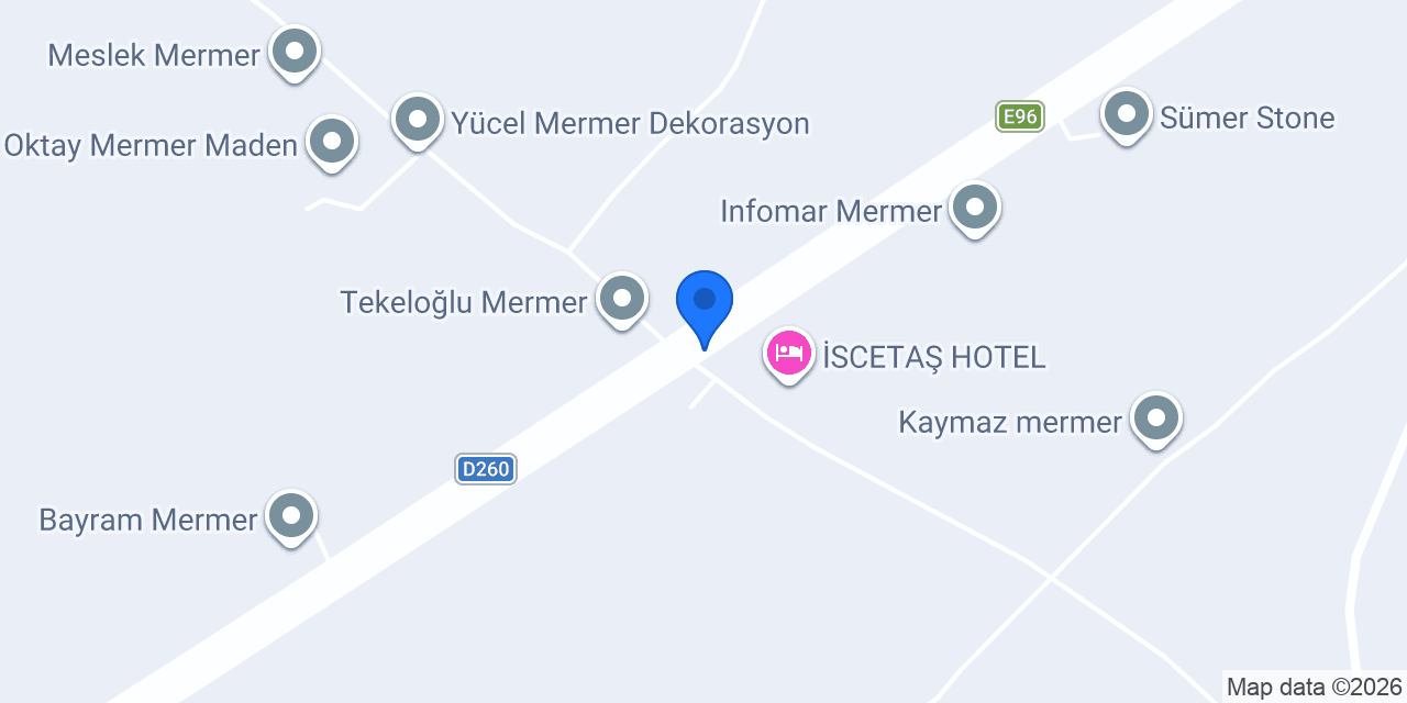 VEMAR DOĞALTAŞ MADENCİLİK konumu