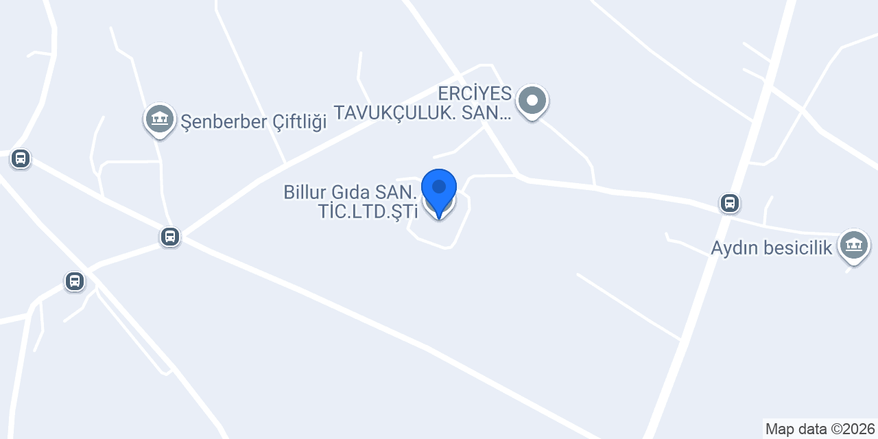 Billur Gıda SAN.TİC.LTD.ŞTi konumu
