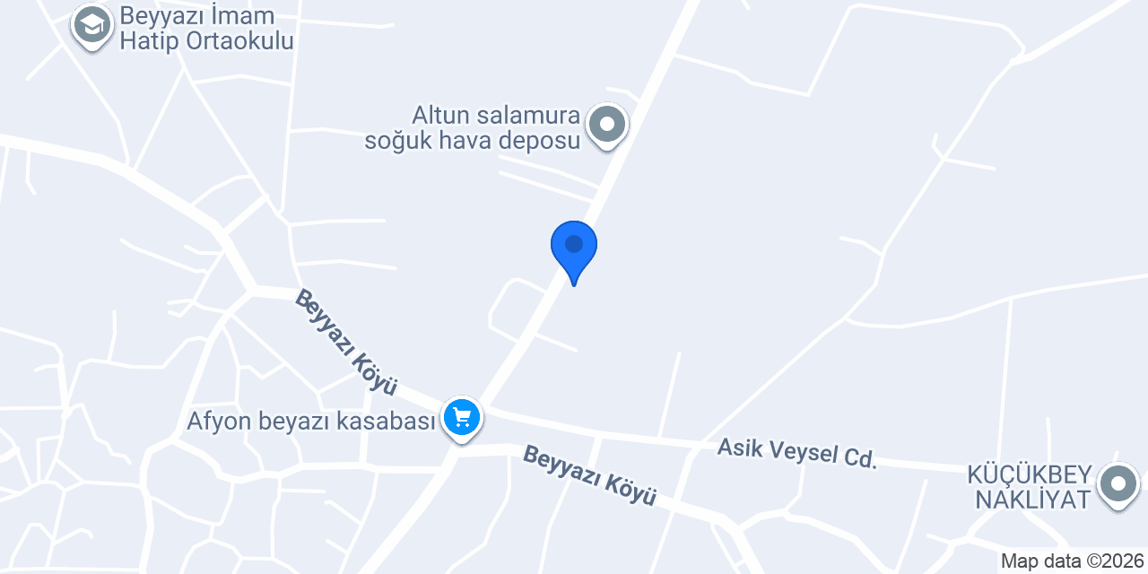 Beyyazı mobilya konumu