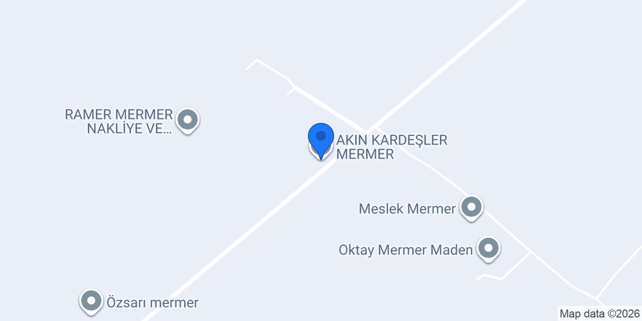 AKIN KARDEŞLER MERMER konumu