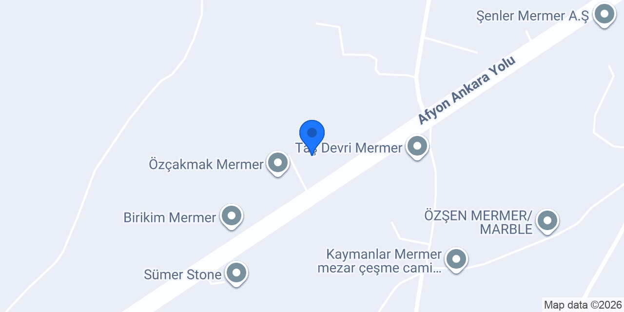 Yetimoğlu Mermer İbrahim ŞEN konumu
