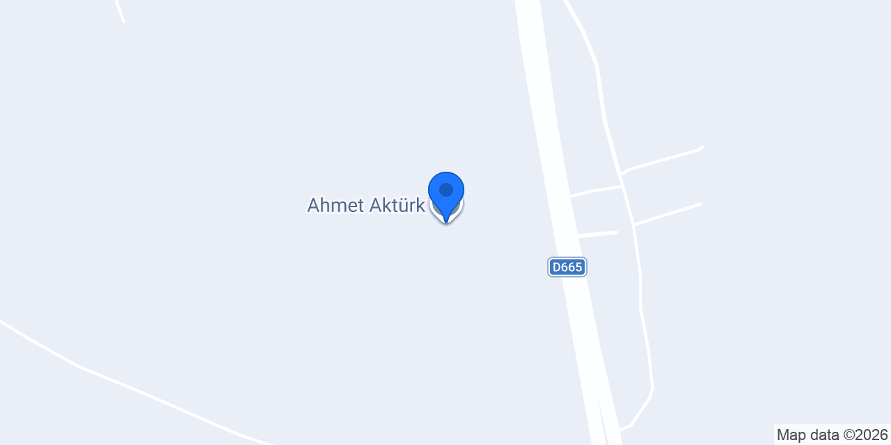 Ahmet Aktürk konumu
