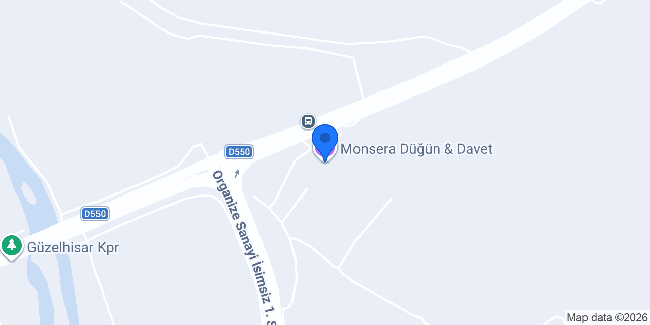 Monsera Düğün & Davet konumu