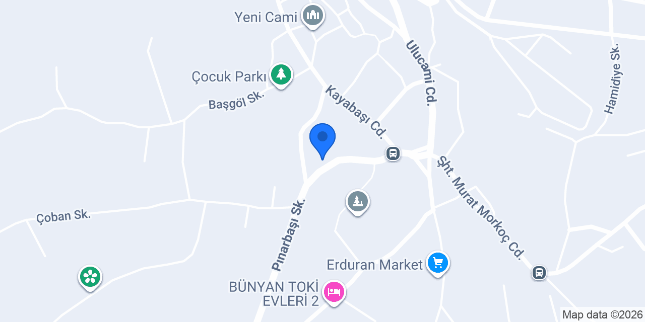 Bünyan taksi konumu