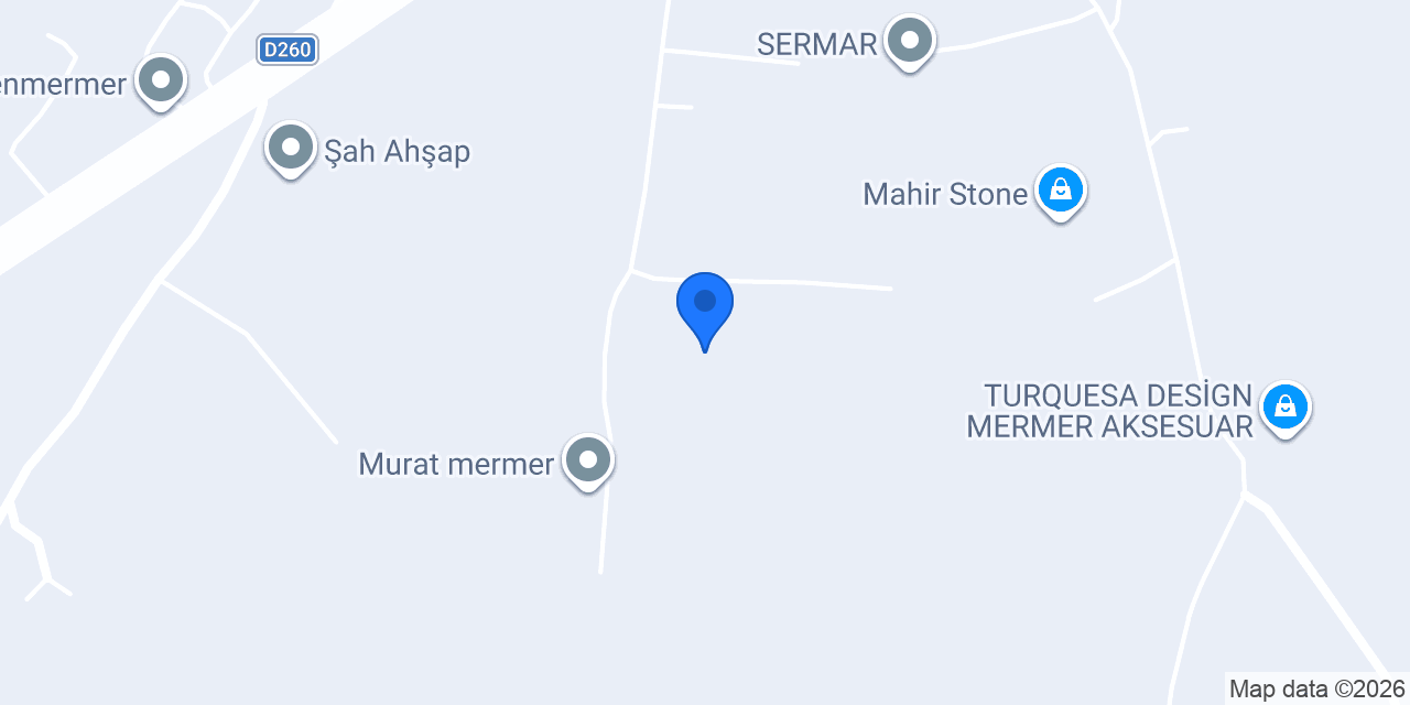Halil Çetinkaya mermer konumu
