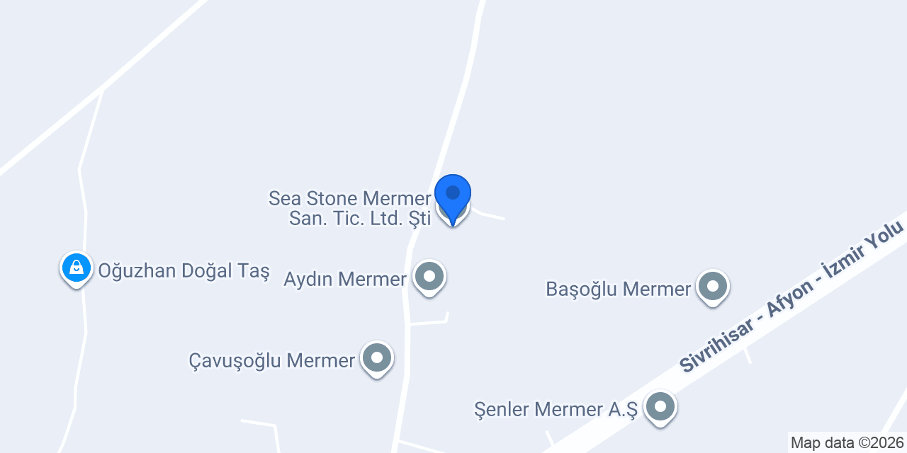 Sea Stone Mermer San. Tic. Ltd. Şti. konumu