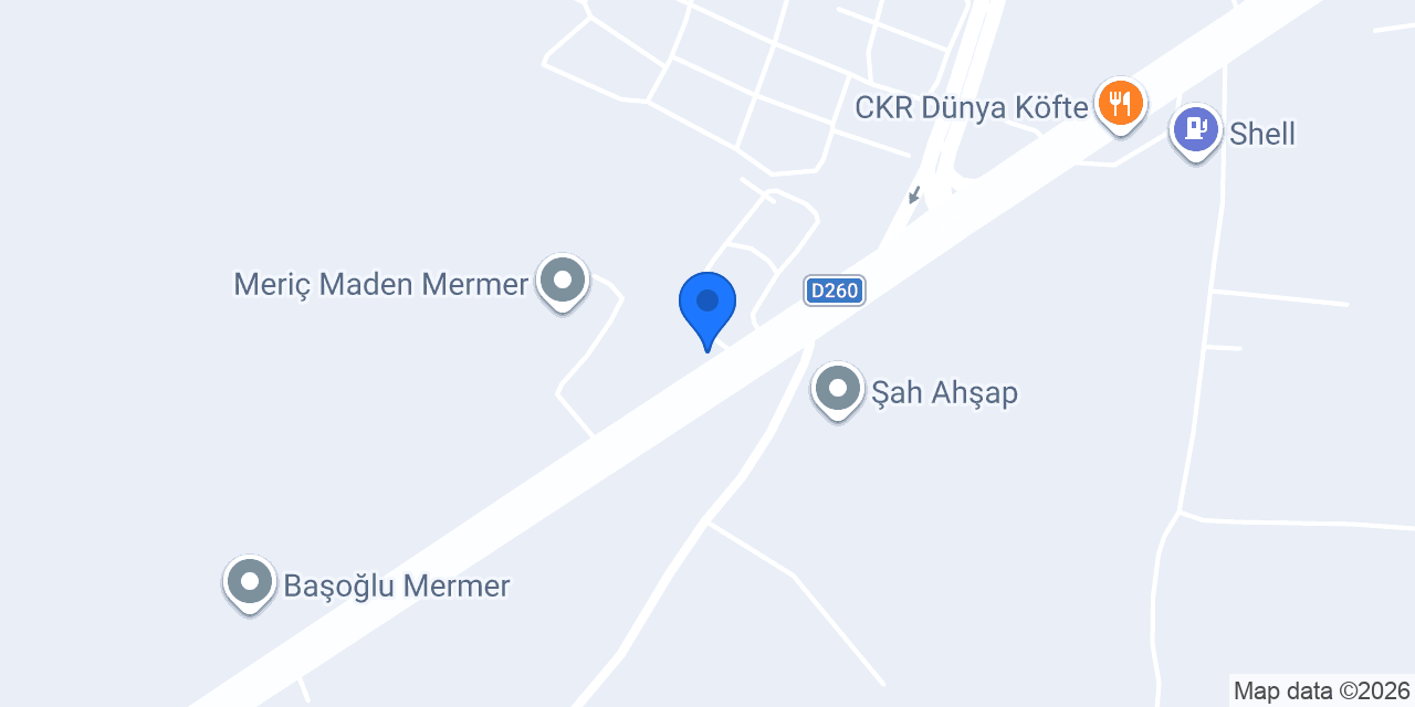 Şenmermer konumu