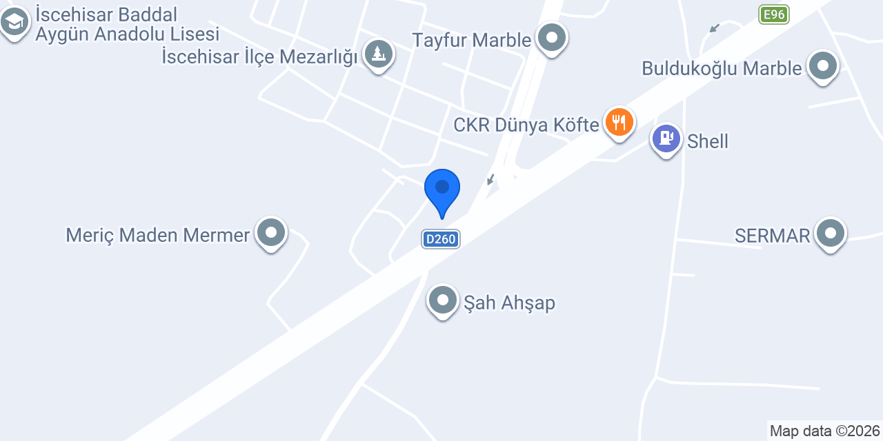 Çakıoğlu Mermer konumu