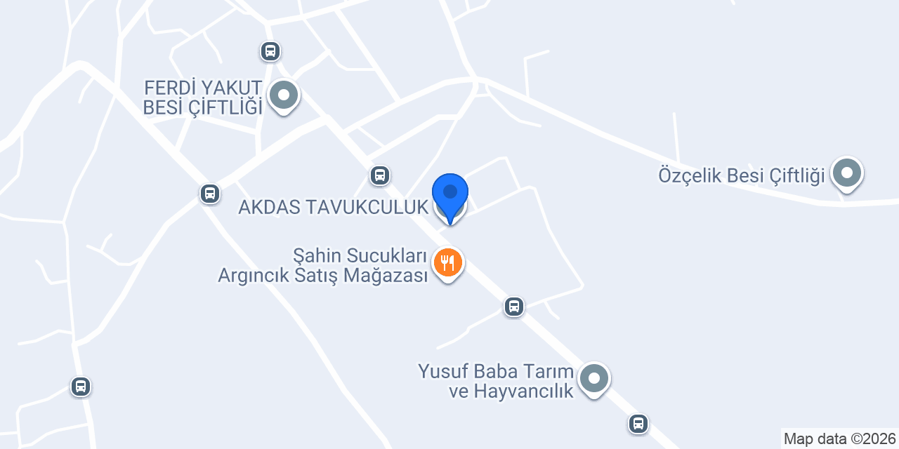 AKDAS TAVUKCULUK konumu