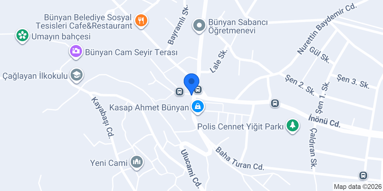 Merkez Taksi konumu