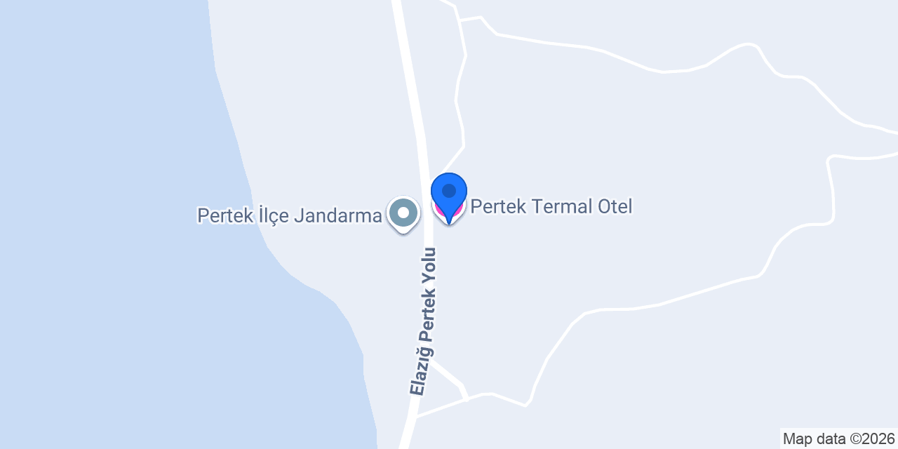 Pertek Termal Otel konumu