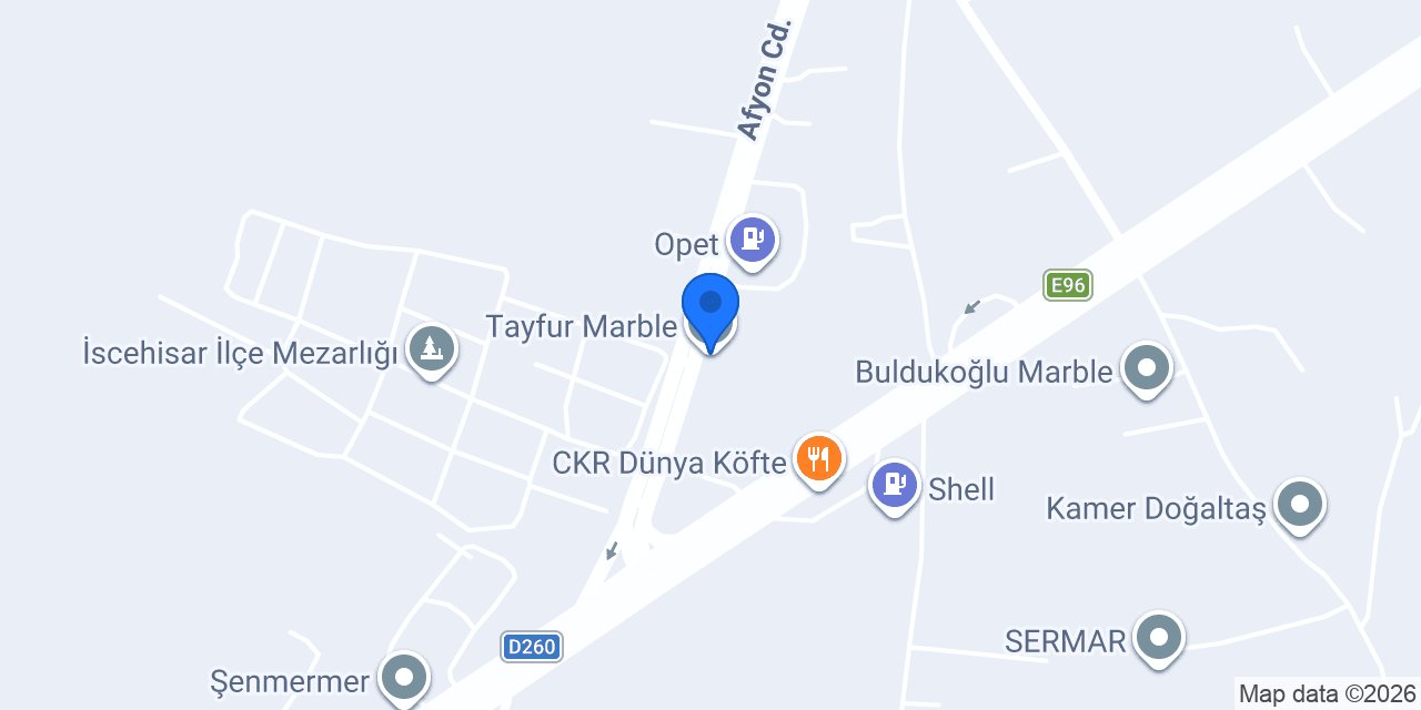 Tayfur Marble konumu
