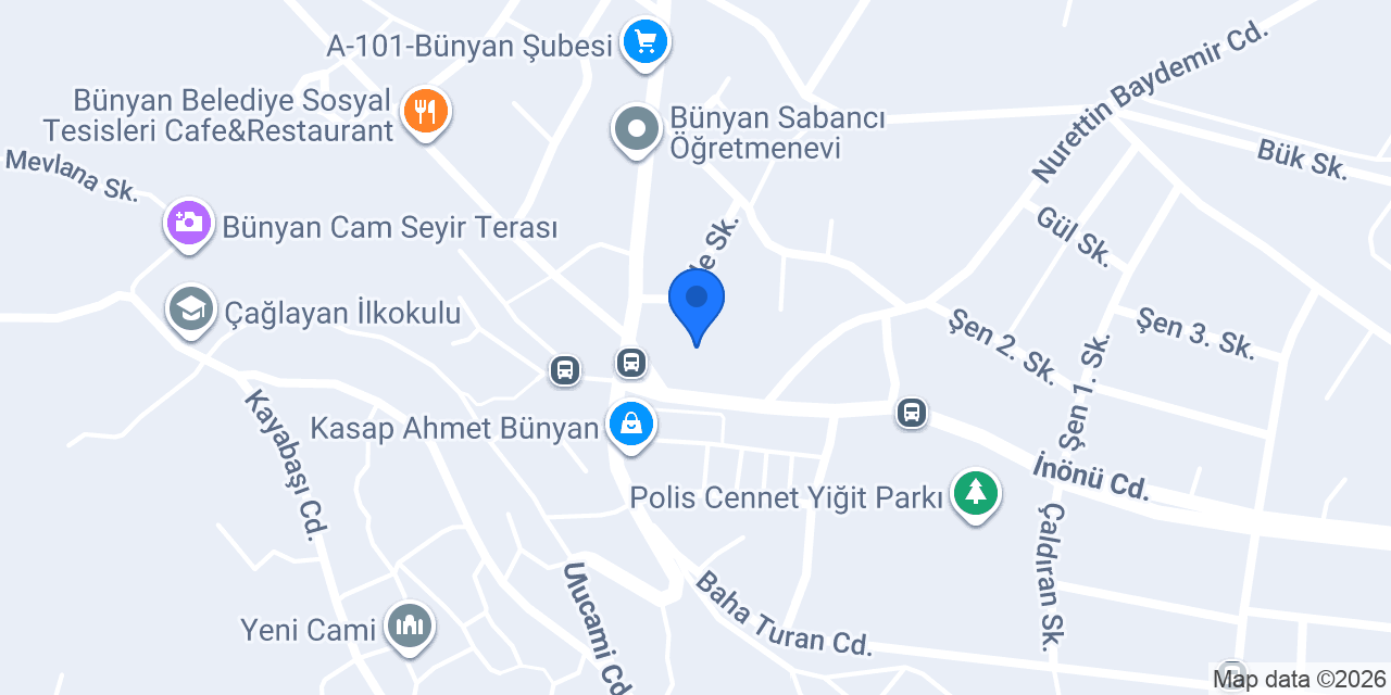 Öğretmenden Emlak Bünyan konumu
