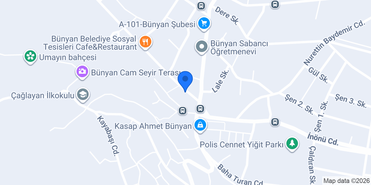 Aydeniz İnşaat konumu