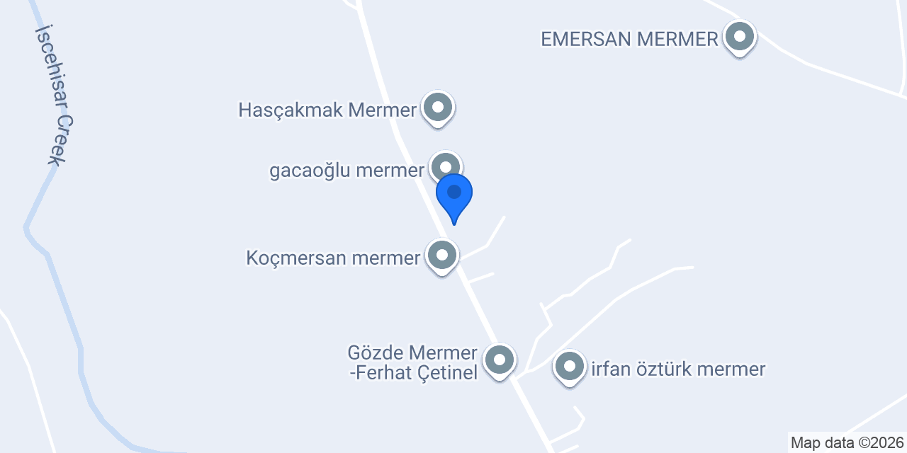 Gölgesiz Mermer Fabrika konumu