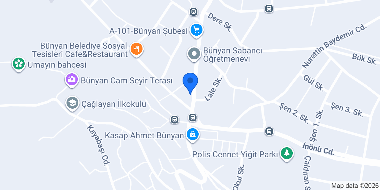 Sude Sarraf konumu