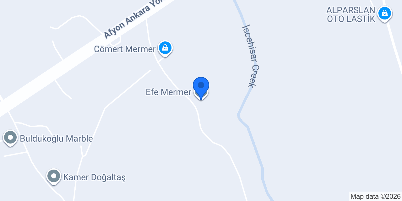 Efe Mermer konumu