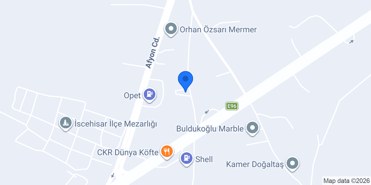 Gufran Çetinel Anadolu Mermer konumu