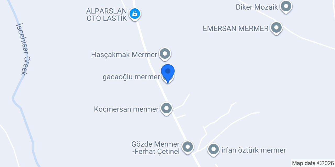 gacaoğlu mermer konumu