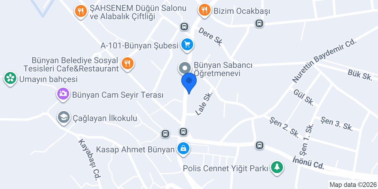 Kader Erkek Kuaförü konumu