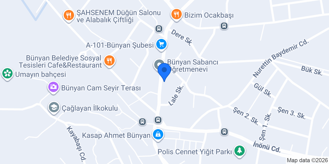 Tekin Ticaret konumu