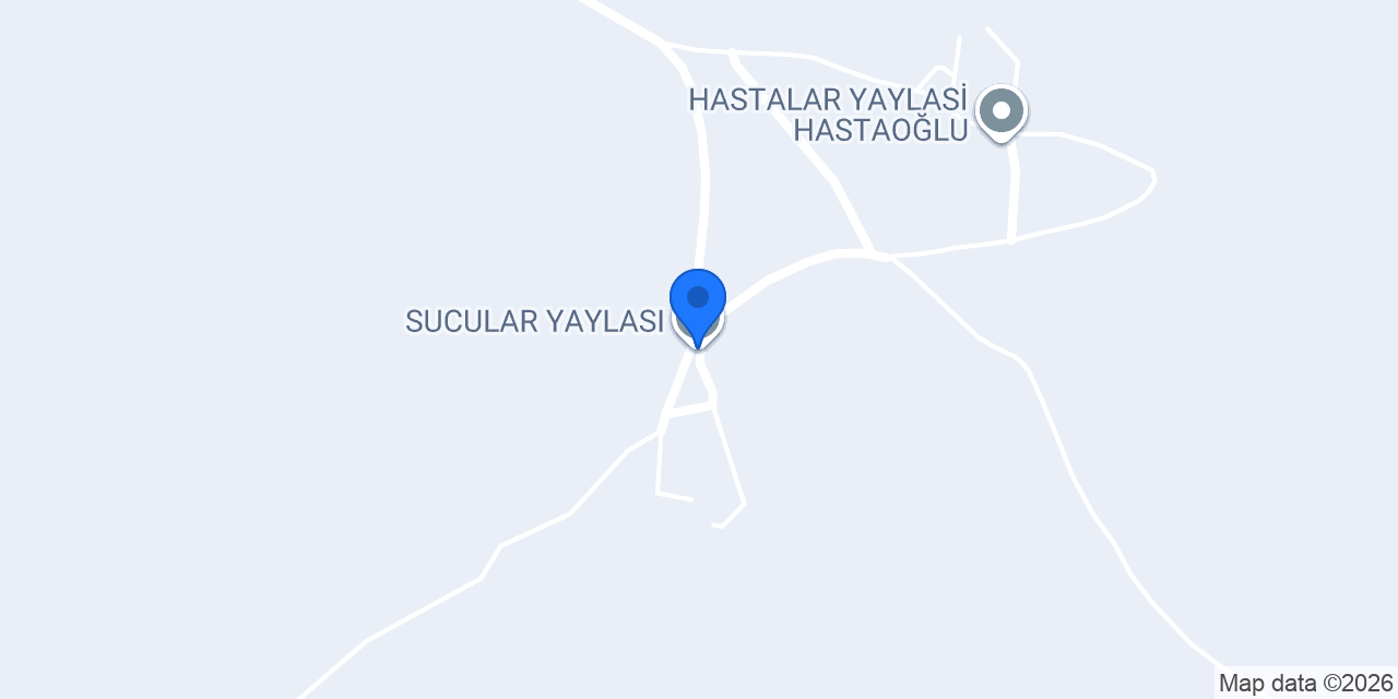 SUCULAR YAYLASI konumu