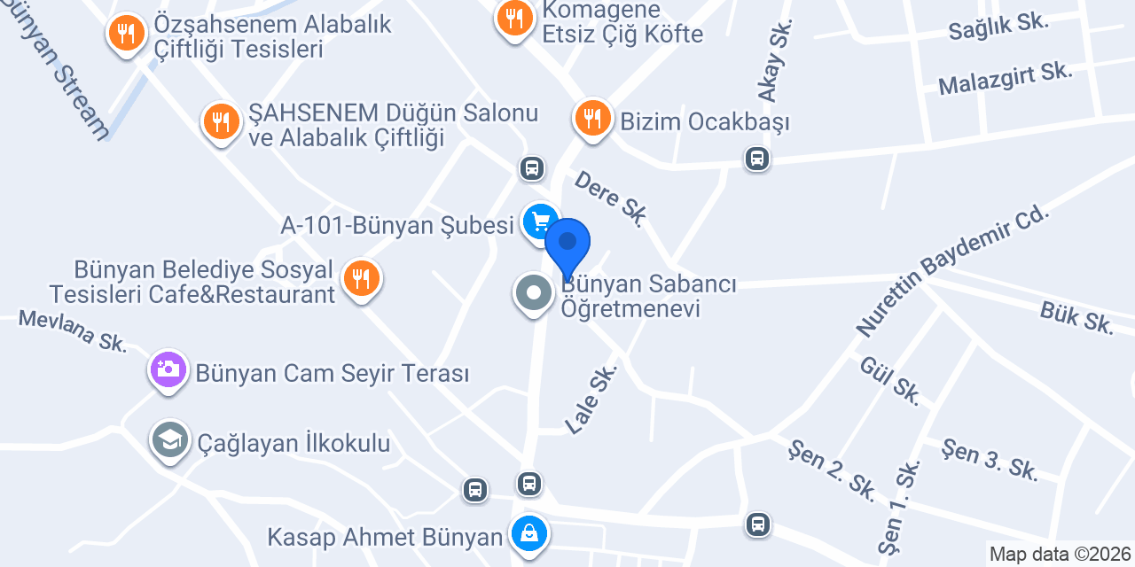 Özcan Elektrik konumu