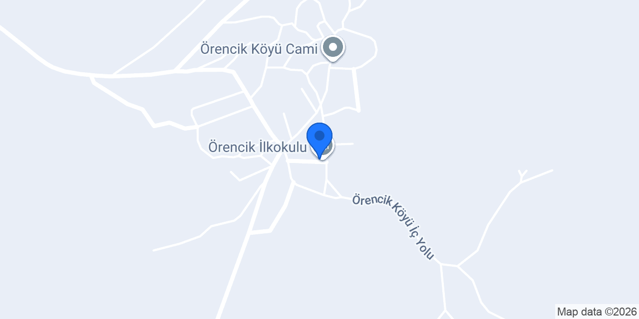 Örencik İlkokulu konumu