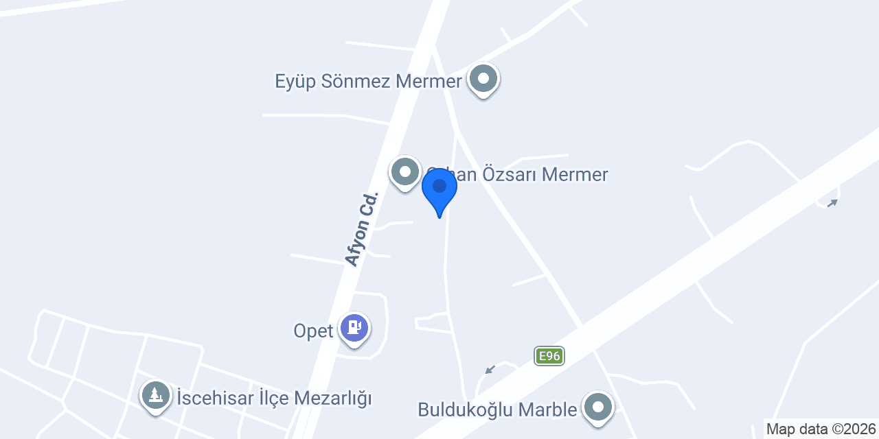 ÜRÜN MERMER konumu