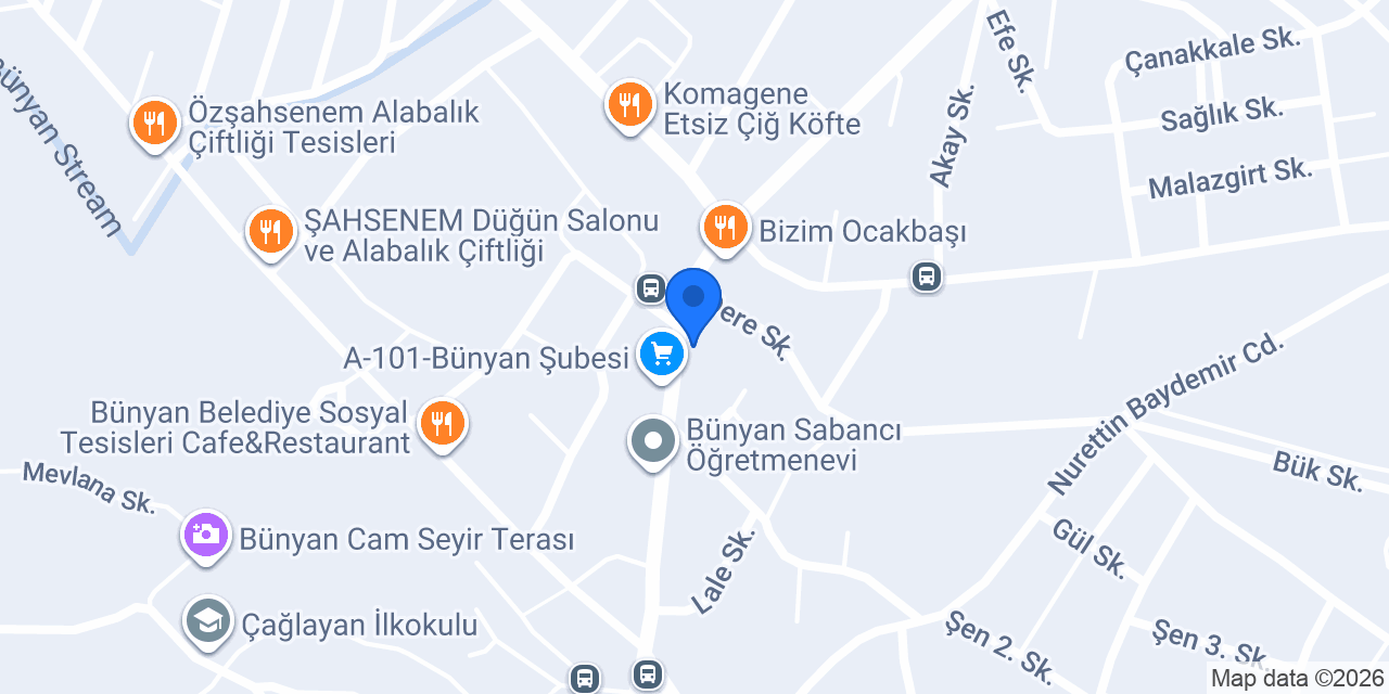 Özbek inşaat konumu