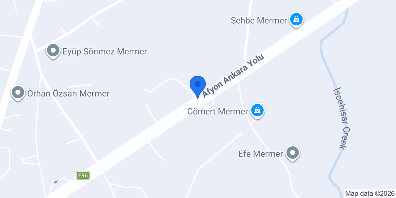 Karbeyaz Mermer konumu
