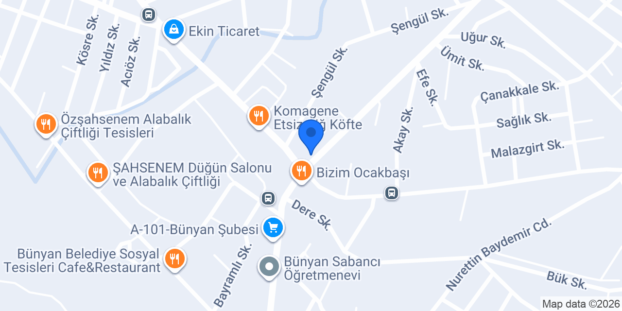 Demirel Kasap konumu
