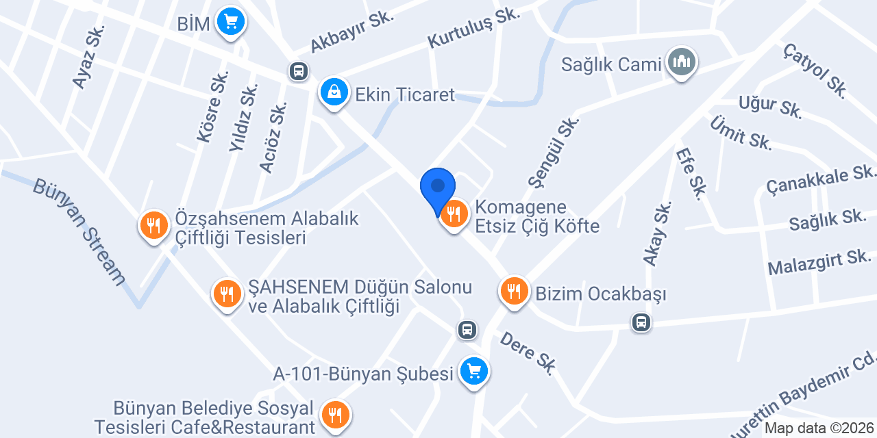 Eylül Bijuteri konumu