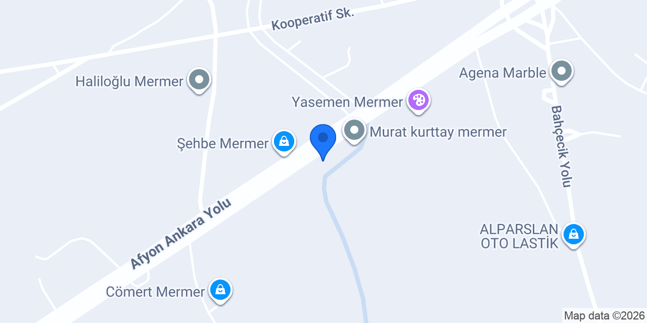 Mehmet Çelebi Marble konumu