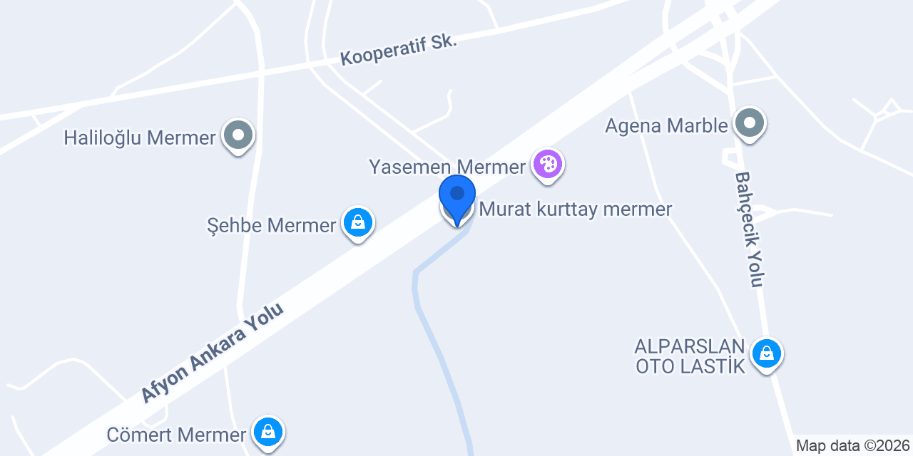 Murat kurttay mermer konumu